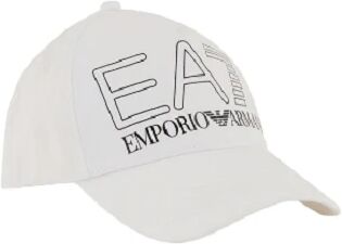 EA7 Cappello Uomo Art 240142 4r102 WHITE/BLACK