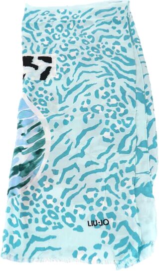 Liu Jo Foulard Donna Art 2a4052 T0300 AQUA SKY