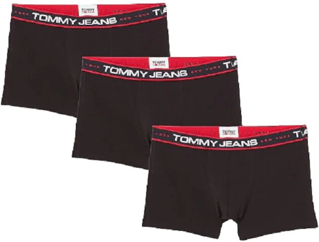 Tommy Hilfiger 3pk Uomo Art. Um0um02968 BLACK/BLACK/BLACK