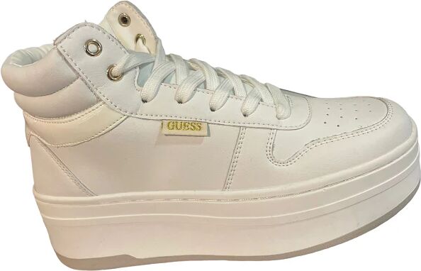 Guess Scarpa Donna Art Fl8liz Lea12 BIANCO