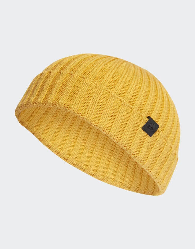 adidas Cappello Berretto Giallo Unisex acrilico Woolie Beanie Fisherman