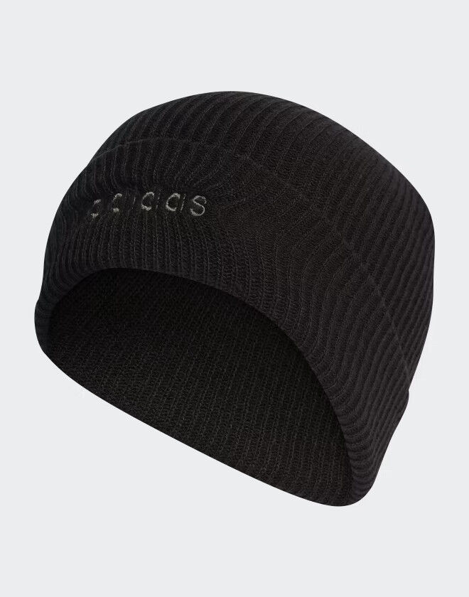 adidas Cappello Berretto Nero Poliacrilico elasticizzato Unisex