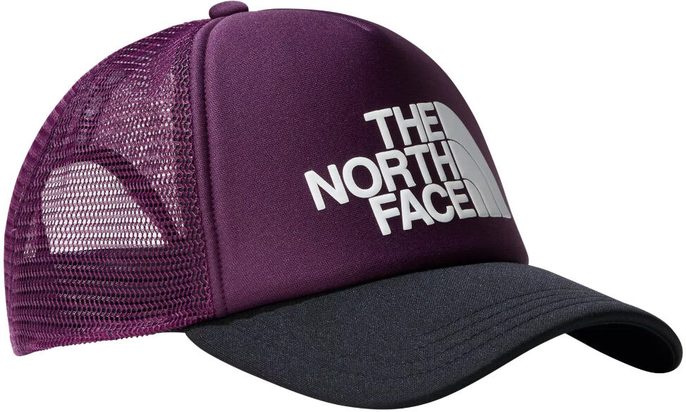 The North Face Cappello Berretto Viola Logo Trucker Lifestyle