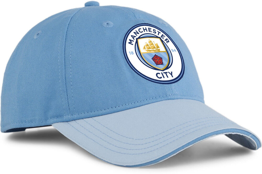 Puma Manchester City Cappello Berretto Unisex Azzurro Baseball Fan Cotone