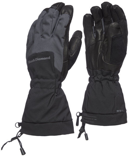 Black Diamond Pursuit - guanti alpinismo - uomo Black/Grey S