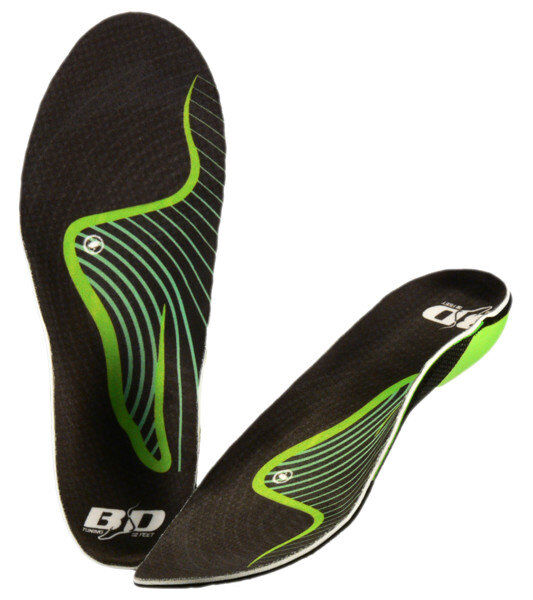 Bootdoc Stability 7 Low - soletta Black/Green Mondopoint 23
