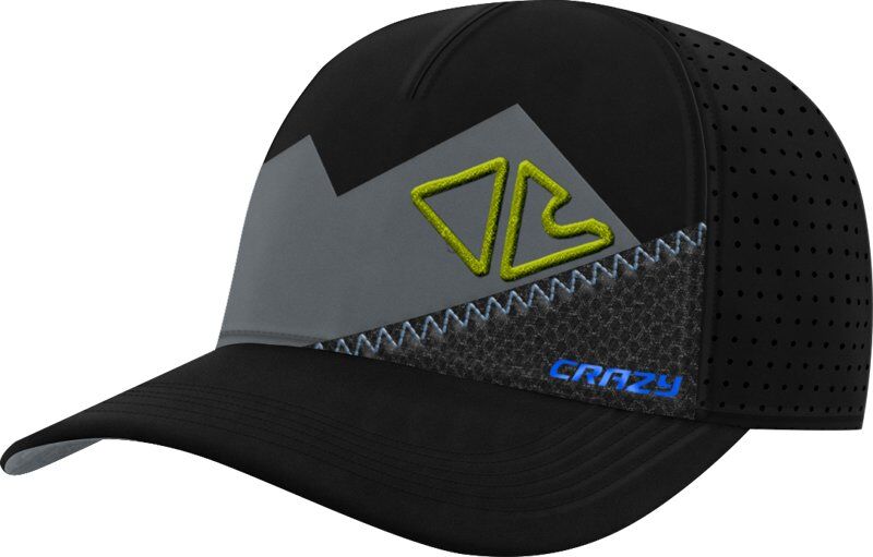 Crazy Bro - cappellino Black/Grey/Green