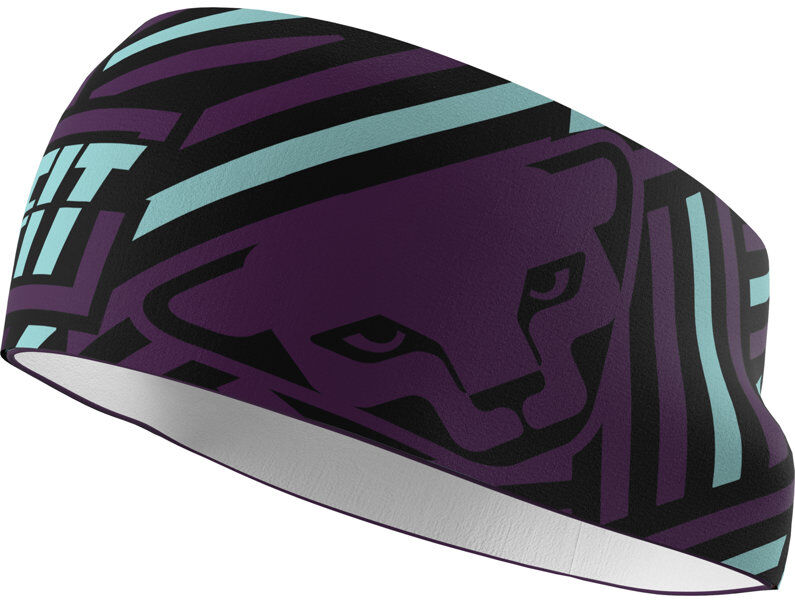 Dynafit Graphic Performance - fascia paraorecchie Dark Violet/Black/Light Blue 58