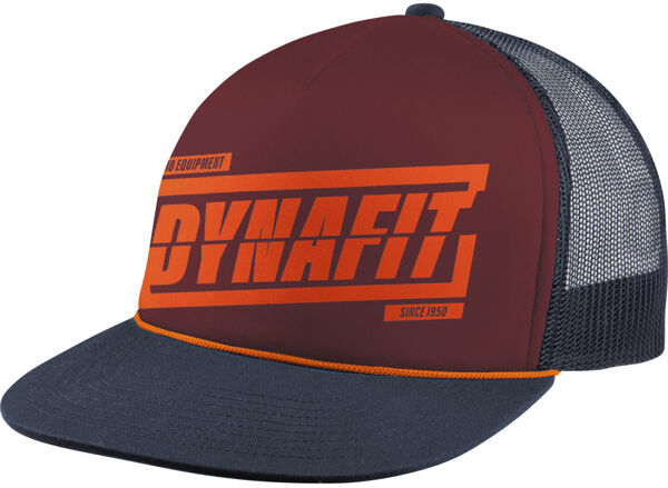 Dynafit Graphic Trucker - cappellino Dark Red/Black/Orange 58