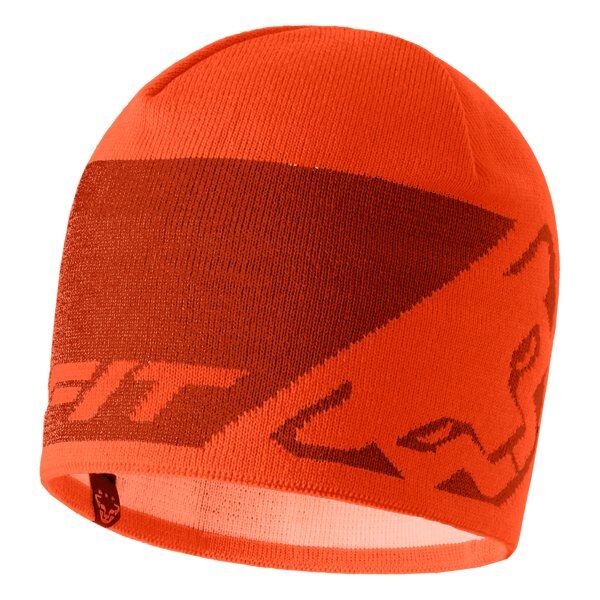 Dynafit Leopard Logo - berretto Orange/Red