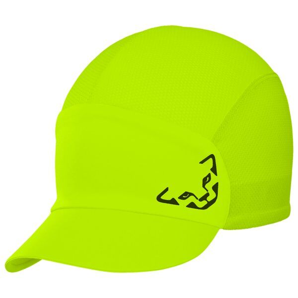 Dynafit React Visor - cappellino Yellow/Black S/M