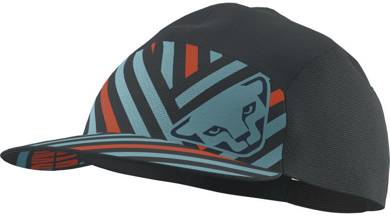 Dynafit Trail Graphic Visor - cappellino Dark Blue/Light Blue/Orange 58