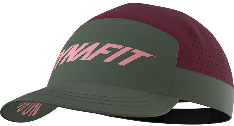 Dynafit Transalper - cappellino Green/Dark Red/Pink 58