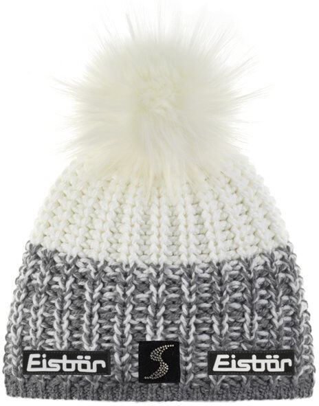 Eisbär Focus Luc Crystal - berretto Grey/White One Size