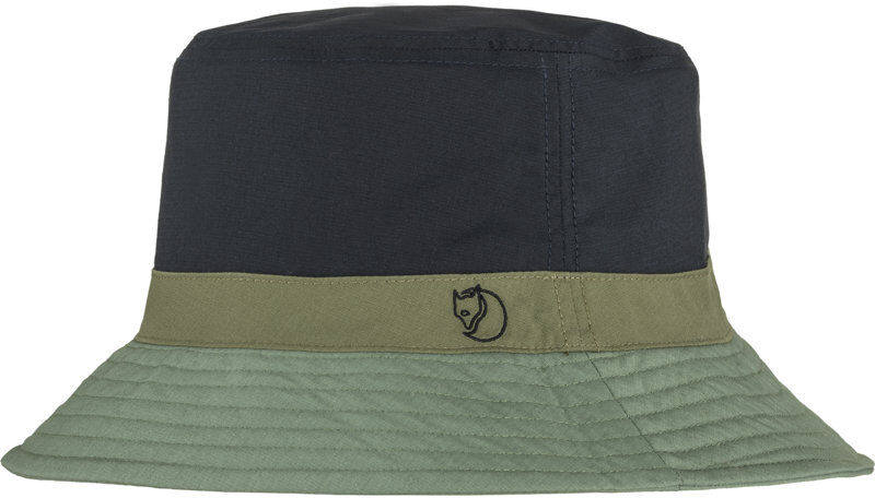 Fjällräven Reversible Bucket - cappellino Green/Blue L/XL