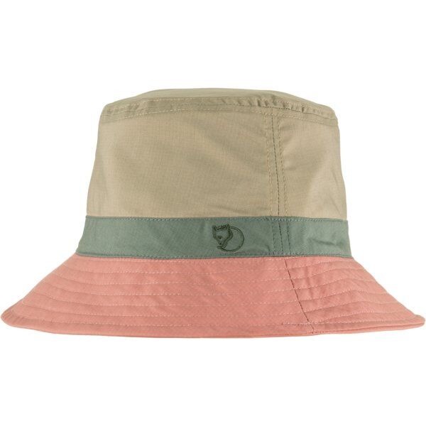 Fjällräven Reversible Bucket - cappellino Pink/Brown L/XL