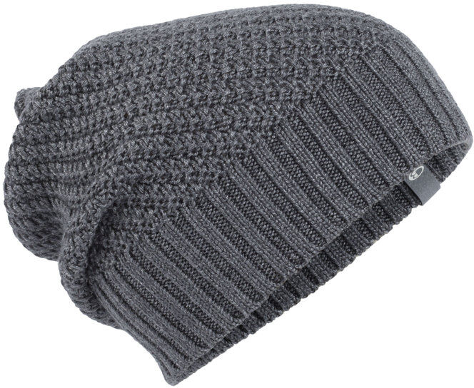 Icebreaker Skyline Slouch - berretto Grey/Grey One Size