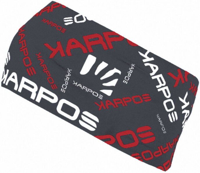 Karpos Lavaredo - fascia paraorecchie Dark Grey/Red/White