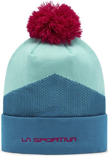 La Sportiva Knitty - berretto Light Blue/Turquise/Red L