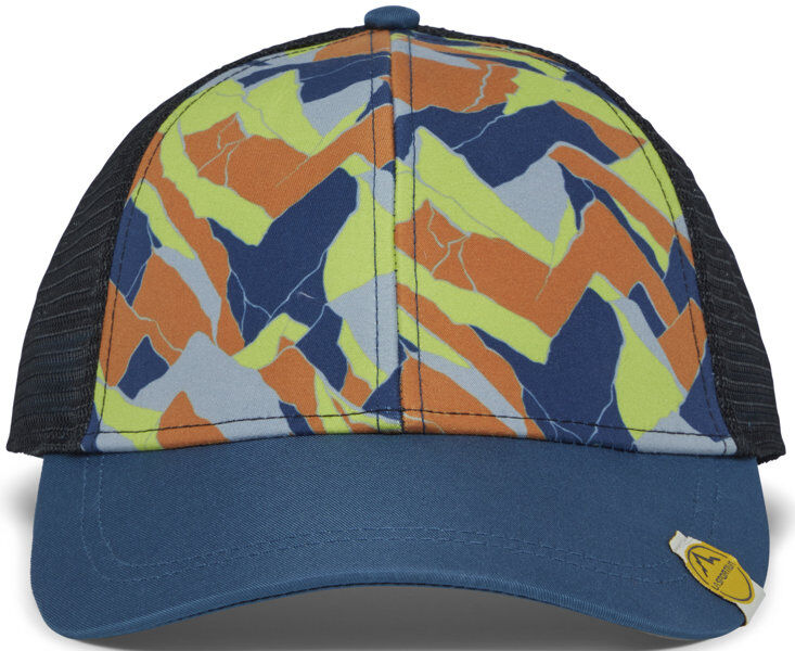 La Sportiva Mountain - cappellino Blue/Orange/Green L