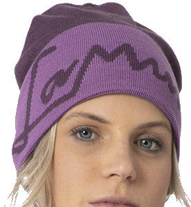 LaMunt Martha Logo Knit - berretto Violet 58