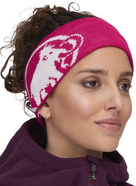 Mammut Tweak - fascia paraorecchie Pink/White