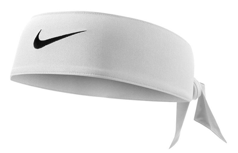 Nike Dri Fit Head Tie 4.0 - fascia tergisudore White/Black One Size