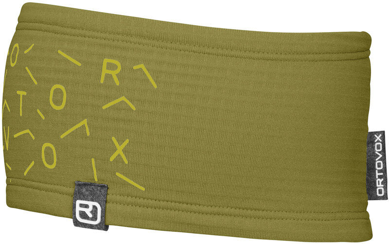 Ortovox Fleece Light Grid - fascia paraorecchie Green