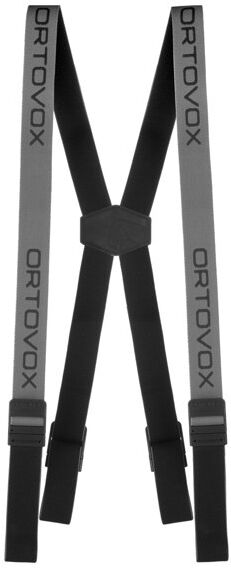 Ortovox Logo - bretelle Grey/Black One Size