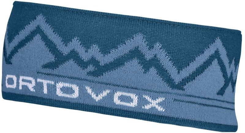 Ortovox Peak - fascia paraorechie Blue/Light Blue/White