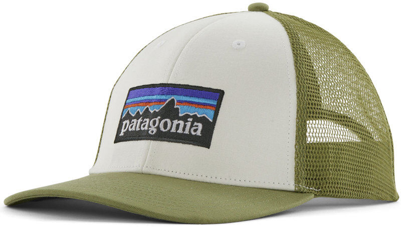 Patagonia P-6 Logo LoPro Trucker - cappellino - uomo White/Light Green