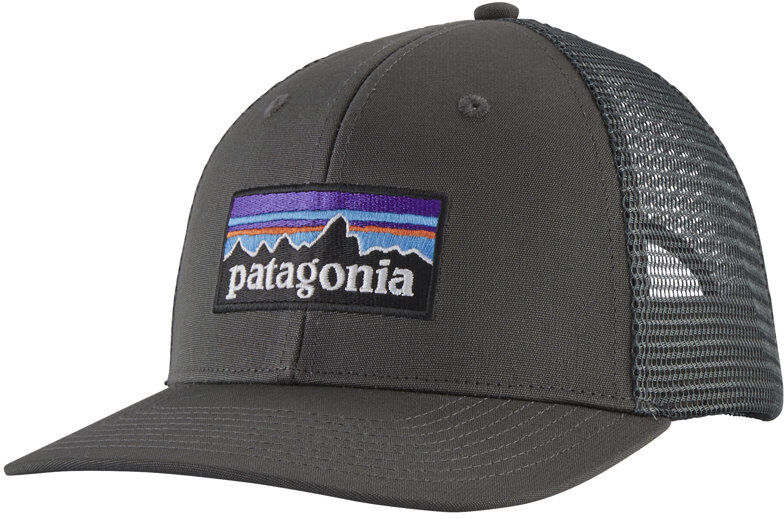 Patagonia P-6 Logo Trucker - cappellino Dark Grey