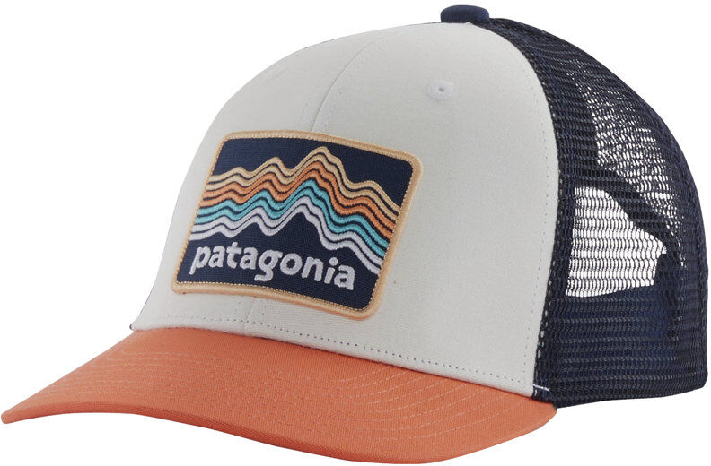 Patagonia Trucker - cappellino - bambino White/Blue/Orange