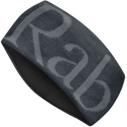 Rab Knitted Logo - fascia paraorecchie Black