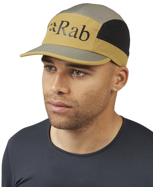 Rab Momentum 5 Panel Cap - cappellino Yellow/Black