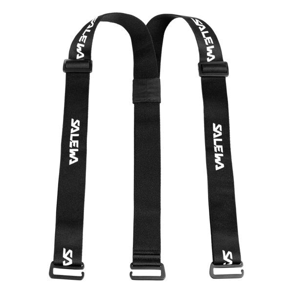 Salewa Suspenders - bretelle Black/White One Size