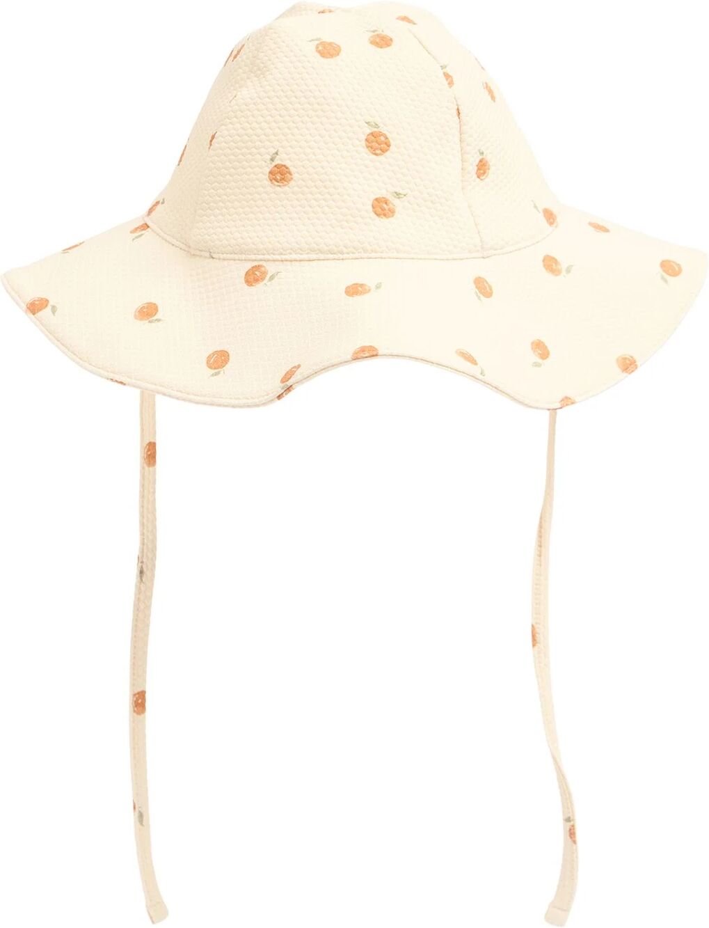 QUINCY MAE Cappello Bucket In Nylon Stampato Bianco M - L