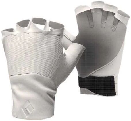 Black Diamond Guanti crack gloves, guanti da fessura bianco s