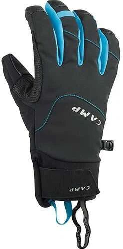 CAMP Guanti g tech evo, guanto alpinismo black+ice s