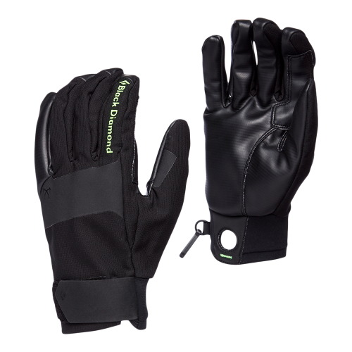 Black Diamond Guanti torque, guanti alpinismo nero s