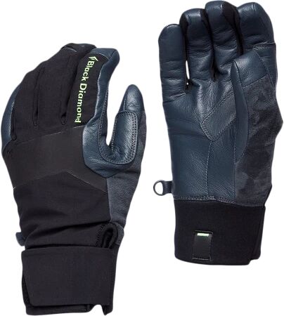 Black Diamond Guanti terminator, guanti cascata misto e dry nero s