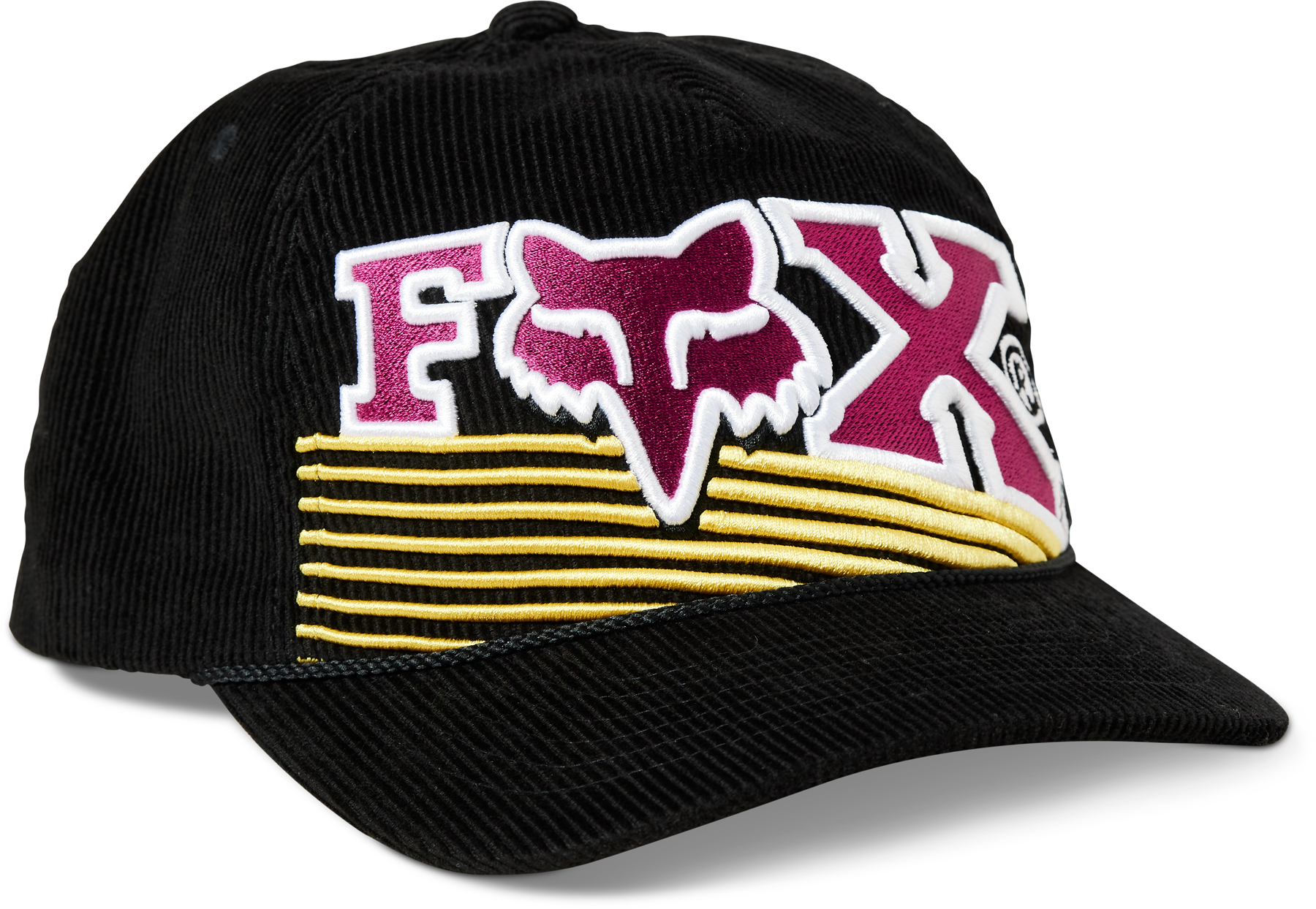 FOX Cappellino  Racing Burm Snapback Nero