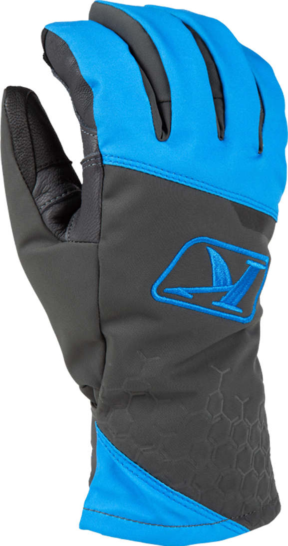 KLIM Guanti  Powerxross Asfalto-Limone Blu Elettrico