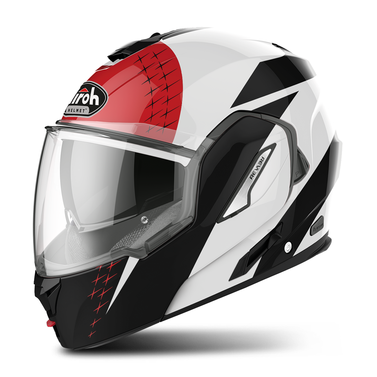 Airoh Casco Modulare  Rev 19 Rosso