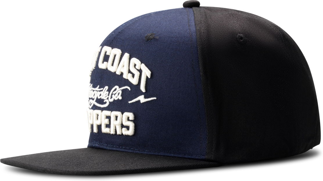 West Coast Choppers Cappellino  OG Flatbill Blu-Nero