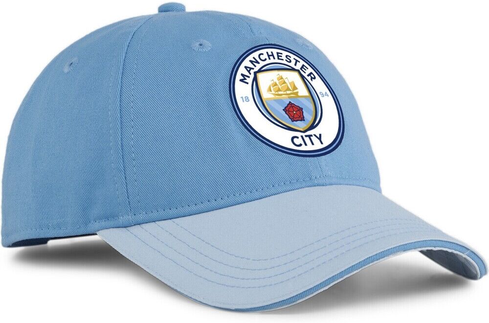 Puma Cappellino Con Visiera Incurvata Manchester City - Adulto - Tu - Blu