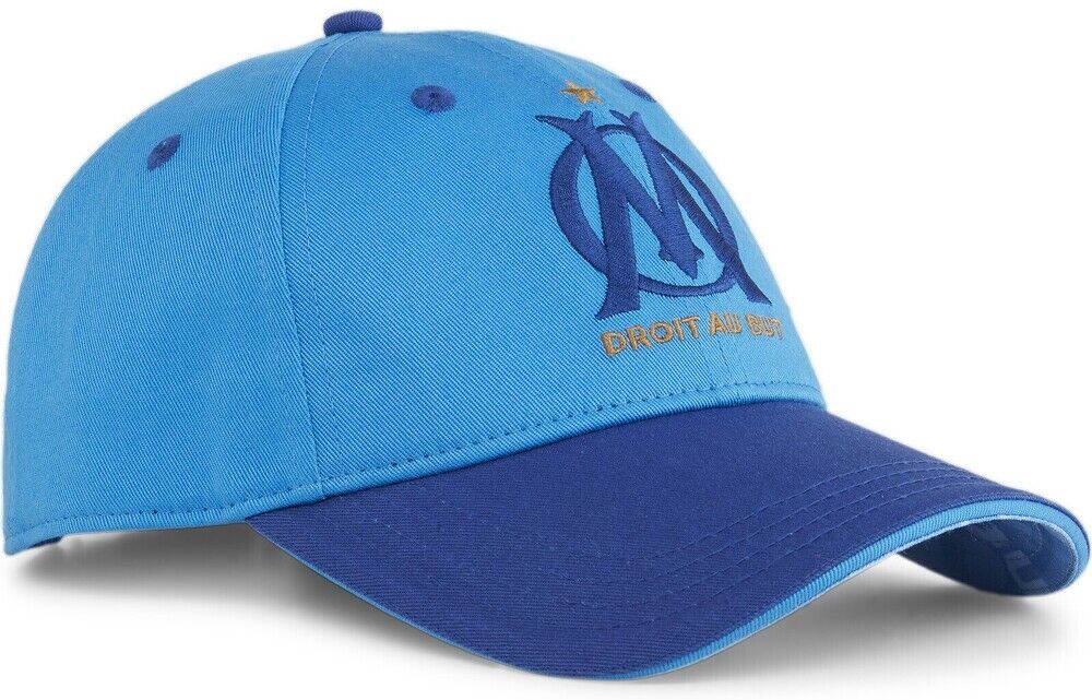 Puma Cappellino Con Visiera Incurvata Olympique Marsiglia - Adulto - Tu - Blu