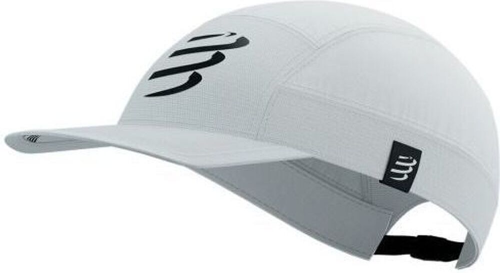 Compressport 5 panel Light Cap - Adulto - Taglia Unica - Bianco