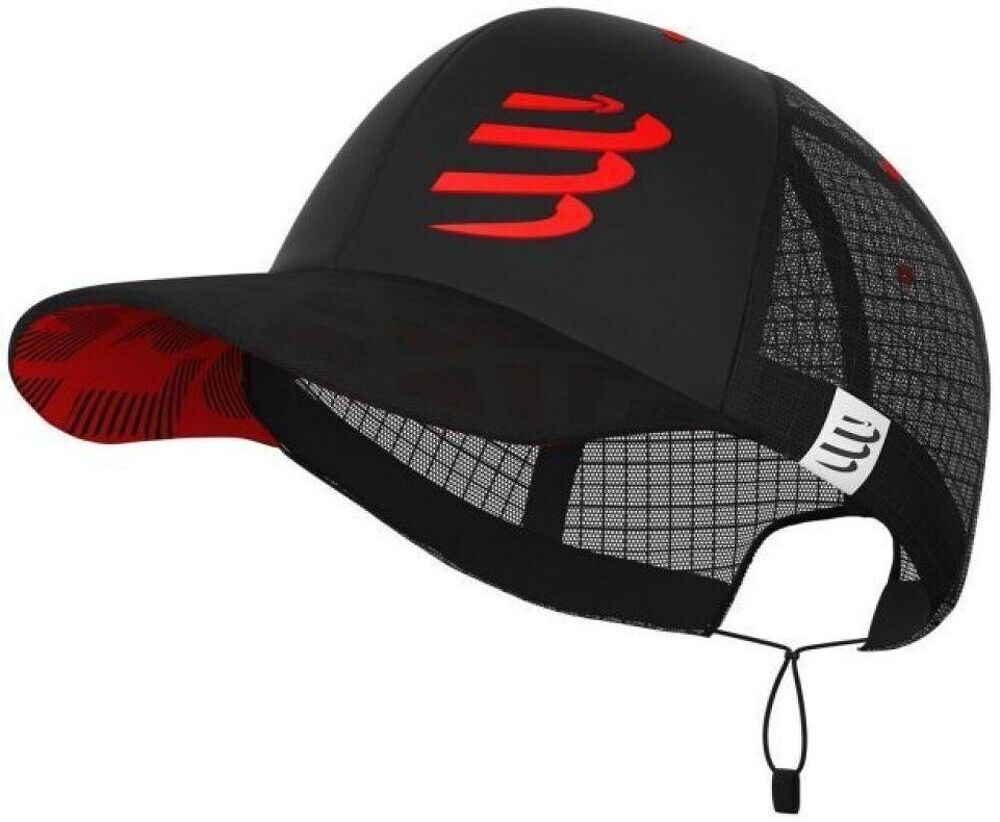 Compressport Racing Trucker Cap Et Berretto Running - Adulto - Taglia Unica - Nero