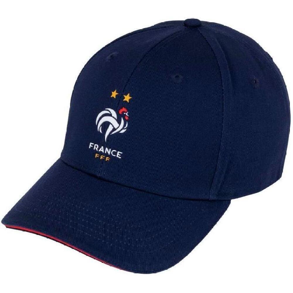 Fff Cappellino Dell'Equipe De France Fan Logo - Adulto - Tu - Blu